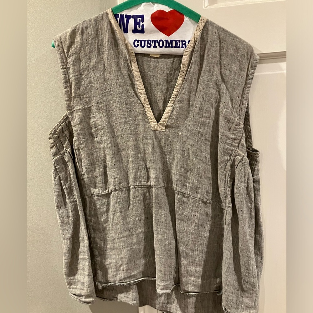 Dosa linen tank